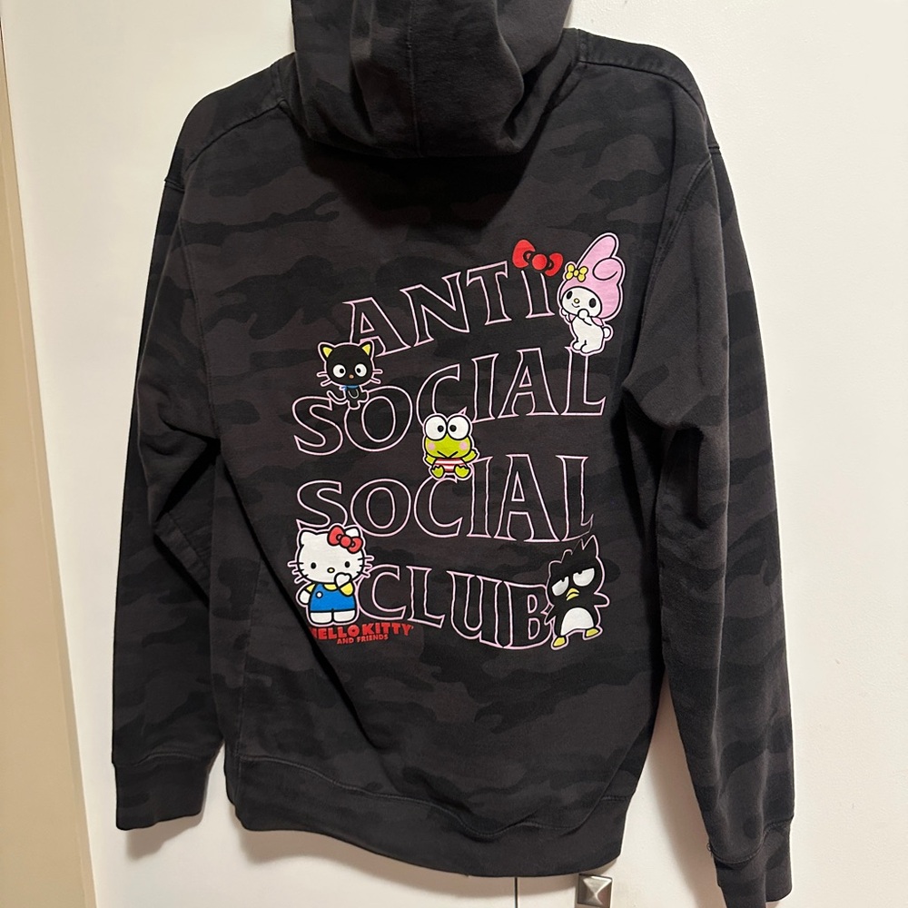 Anti Social Social Club Charcoal Hoodie